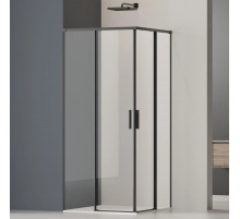 Душевой уголок Vincea Soft 2 VSS-3SO2900CLB 90x90 см, профиль черный матовый, стекло прозрачное