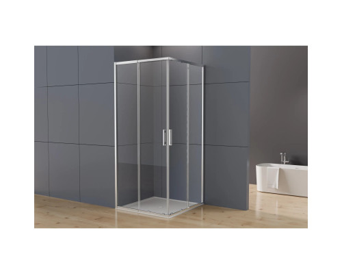 Душевой уголок Vincea Rapid-N VSS-3RN8080E10CL 68-80x68-80 см, профиль хром, стекло прозрачное