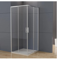 Душевой уголок Vincea Rapid-N VSS-3RN1212E10CL 108-120x108-120 см, профиль хром, стекло прозрачное