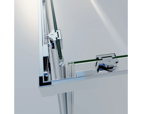 Душевой уголок Vincea Rapid-N VSS-3RN1012E10CL 108-120x88-100 см, профиль хром, стекло прозрачное