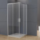 Душевой уголок Vincea Rapid-N VSS-3RN9011E10CL 98-110x78-90 см, профиль хром, стекло прозрачное