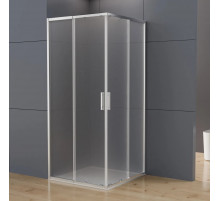 Душевой уголок Vincea Rapid-N VSS-3RN8011E10MT 98-110x68-80 см, профиль хром, стекло текстурное