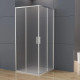 Душевой уголок Vincea Rapid-N VSS-3RN8090E10MT 78-90x68-80 см, профиль хром, стекло текстурное