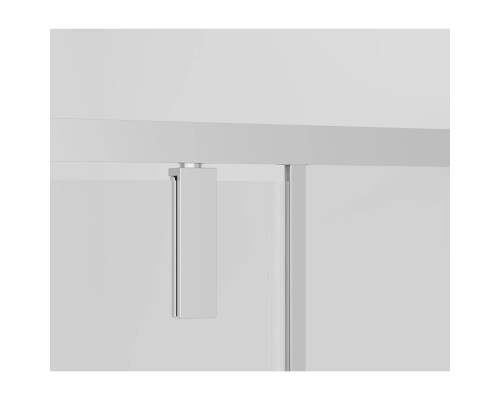 Душевой уголок Vincea Slim-N VSR-4SNP1010CL 100x100 см, профиль хром, стекло прозрачное