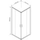 Душевой уголок Vincea Garda VSS-1G1111CLBN 110x110 см, профиль никель матовый, стекло прозрачное