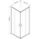Душевой уголок Vincea Garda VSS-1G1112CLBN 120x110 см, профиль никель матовый, стекло прозрачное