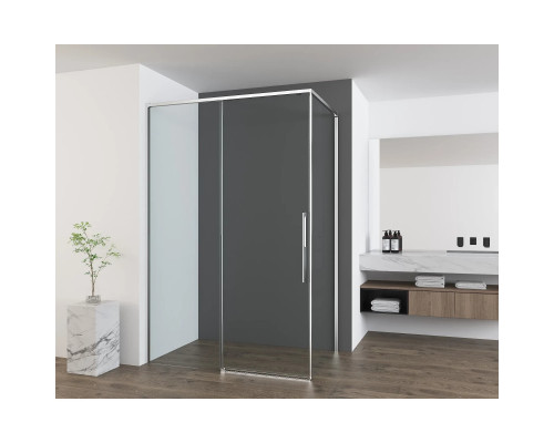 Душевой уголок Vincea Ultima VSR-7UL9010CL 100x90 см, профиль хром, стекло прозрачное