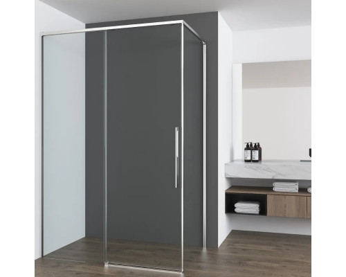 Душевой уголок Vincea Ultima VSR-7UL1012CL 120x100 см, профиль хром, стекло прозрачное