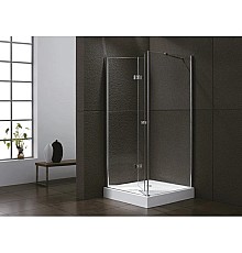 Душевой уголок Cezares Elena 80x80 см прозрачное стекло ELENA-W-AS-1-80-C-Cr