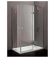 Душевой уголок Cezares Verona 120x90 см текстурное стекло VERONA-W-AH-2-120/90-P-Cr-R