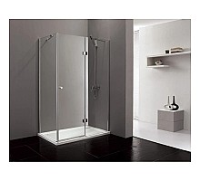 Душевой уголок Cezares Verona 120x100 см текстурное стекло VERONA-W-AH-1-120/100-P-Cr-R