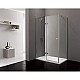 Купить Душевой уголок Cezares Verona 120x80 см текстурное стекло VERONA-W-AH-1-120/80-P-Cr-L в магазине сантехники Santeh-Crystal.ru