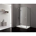 Душевой уголок Cezares Verona 120x90 см текстурное стекло VERONA-W-AH-1-120/90-P-Cr-L