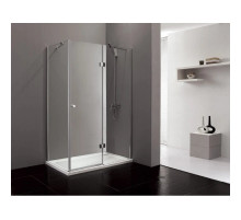 Душевой уголок Cezares Verona 90x80 см текстурное стекло VERONA-W-AH-1-90/80-P-Cr-R