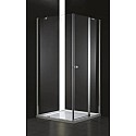 Душевой уголок Cezares Elena 90x90 см текстурное стекло ELENA-W-A-12-90-P-Cr-R