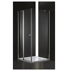 Душевой уголок Cezares Elena 90x90 см текстурное стекло ELENA-W-A-12-90-P-Cr-L