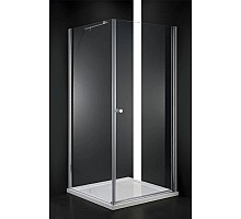 Душевой уголок Cezares Elena 90x90 см текстурное стекло ELENA-W-A-1-90-P-Cr-R