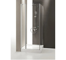 Душевой уголок Cezares Triumph 90x90 см текстурное стекло TRIUMPH-D-A-12-90-P-Cr-L