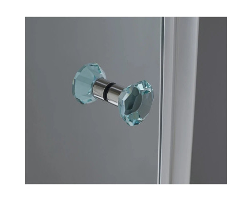 Заказать Душевой уголок Cezares Triumph 90x90 см текстурное стекло TRIUMPH-D-A-12-90-P-Cr-L в магазине сантехники Santeh-Crystal.ru