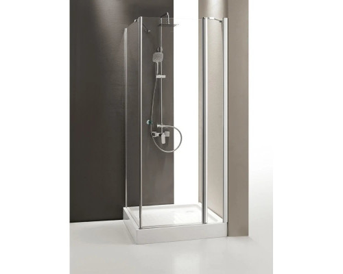 Заказать Душевой уголок Cezares Triumph 100x100 см прозрачное стекло TRIUMPH-D-A-12-100-C-Cr-R в магазине сантехники Santeh-Crystal.ru
