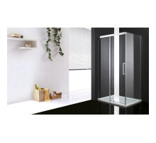 Душевой уголок Cezares Premier-Soft 150x80 см прозрачное стекло PREMIER-SOFT-W-AH-1-150/80-C-Cr-IV