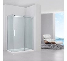 Душевой уголок 100х80 см Black & White Stellar Wind 2088010 прозрачное