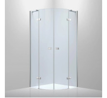 Душевой уголок 100х100 см Black & White Stellar Wind 7011010 прозрачное