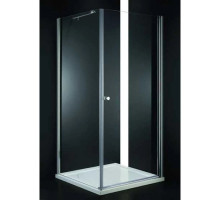 Душевой уголок 100х100 см Cezares ELENA-W-A-1-100-P-Cr-R текстурное стекло
