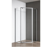 Душевой уголок 79,5х79,5 см Cezares ECO-O-P-1-80-C-Cr прозрачное
