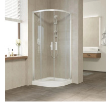 Душевой уголок 110х110 см Vegas Glass ZS 110 01 01 прозрачное