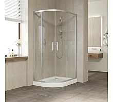 Душевой уголок 100х80 см Vegas Glass ZS-F 100x80 07 01 прозрачное