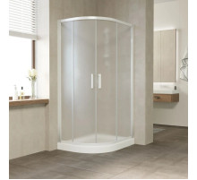 Душевой уголок 100х90 см Vegas Glass ZS-F 100x90 01 10 сатин