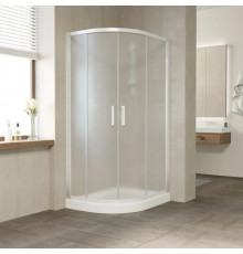 Душевой уголок 110х100 см Vegas Glass ZS-F 110x100 01 10 сатин