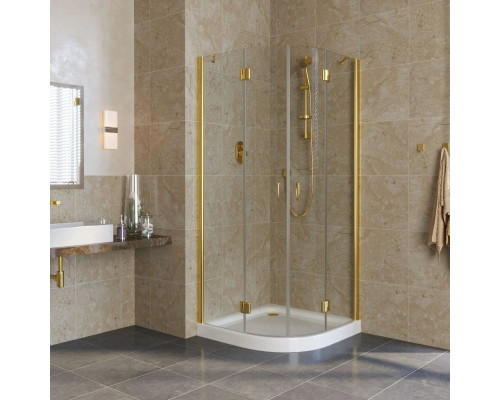 Купить Душевой уголок 120х120 см Vegas Glass AFS 120 09 01 прозрачное в магазине сантехники Santeh-Crystal.ru