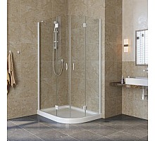 Душевой уголок 100х80 см Vegas Glass AFS-F 100x80 01 01 L прозрачное