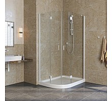 Душевой уголок 100х80 см Vegas Glass AFS-F 100x80 01 01 R прозрачное