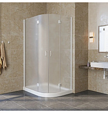 Душевой уголок 100х80 см Vegas Glass AFS-F 100x80 01 10 L сатин