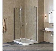 Душевой уголок 100х80 см Vegas Glass AFS-F 100x80 07 01 L прозрачное