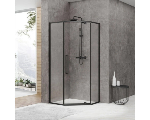 Заказать Душевой уголок 90х90 см Black & White Stellar Wind 8759090 прозрачное в магазине сантехники Santeh-Crystal.ru
