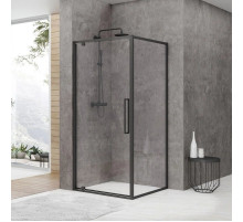 Душевой уголок 100х100 см Black & White Stellar Wind 8771010 прозрачное