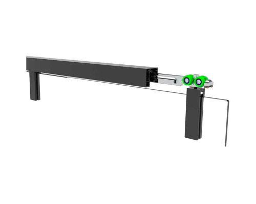 Заказать Душевой уголок 120х90 см Black & White Stellar Wind 8989012 серое в магазине сантехники Santeh-Crystal.ru