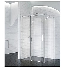 Душевой уголок 100x100 см BelBagno ACQUA-A-1-100-C-Cr прозрачное