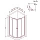 Купить Душевой уголок без поддона 80x80 см AM.PM X-Joy W88G-205-080MT прозрачное в магазине сантехники Santeh-Crystal.ru