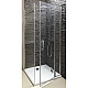 Купить Душевой уголок 117,8х77 см Jacob Delafon Contra E22T121-GA + E22FT80-GA прозрачное в магазине сантехники Santeh-Crystal.ru