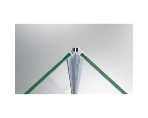 Купить Душевой уголок 90х80 см BelBagno Etna ETNA-AH-22-80/90-C-Cr прозрачное в магазине сантехники Santeh-Crystal.ru