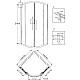 Заказать Душевой уголок 89х89 см Grossman Pragma PR-90G прозрачное в магазине сантехники Santeh-Crystal.ru