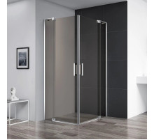 Душевой уголок 100-110х100-110 см Cezares SLIDER-A-2-100/110-BR-Cr бронза