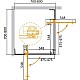 Купить Душевой уголок 70-80х70-80 см Cezares SLIDER-A-2-70/80-BR-Cr бронза в магазине сантехники Santeh-Crystal.ru