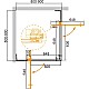 Приобрести Душевой уголок 80-90х80-90 см Cezares SLIDER-A-2-80/90-BR-Cr бронза в магазине сантехники Santeh-Crystal.ru