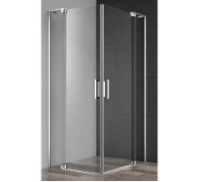 Душевой уголок 90-100х90-100 см Cezares SLIDER-A-2-90/100-C-Cr прозрачное